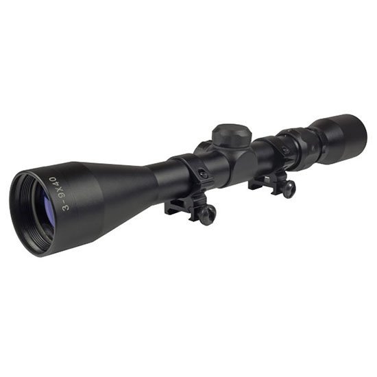TruGlo TG85394XB Buckline 3-9x40mm BDC Scope, Water/Fog-Proof, Matte Black