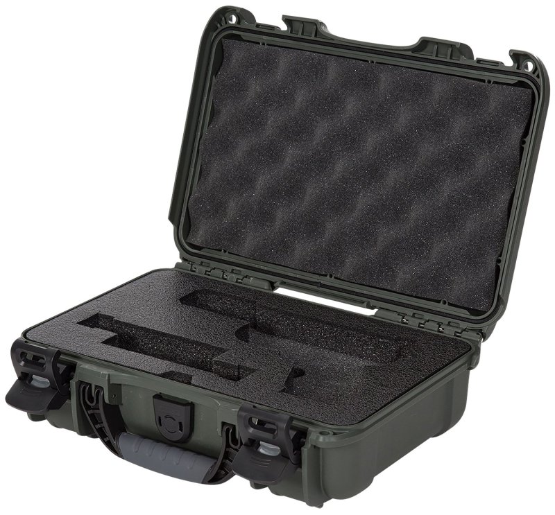 Nanuk 909GLOCK6 Olive Resin Waterproof Dustproof Hard Case