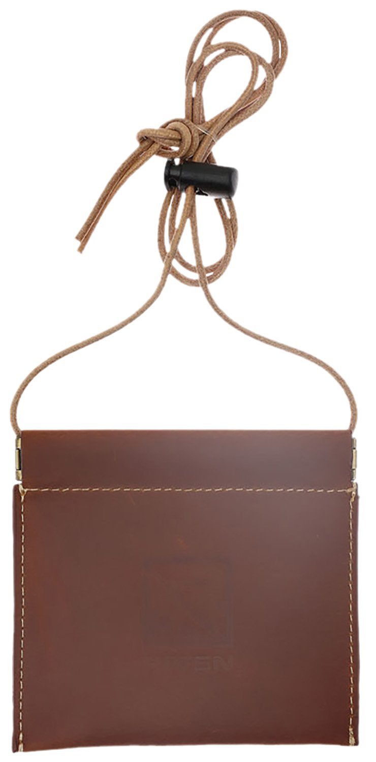 RIVEN 65700 Leather Diaphragm Call Pouch with Lanyard