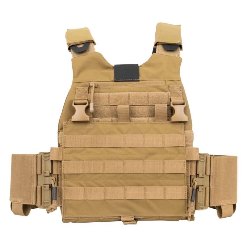 10-8 Performance Trakr Plate Carrier FDE Front Placard Pro