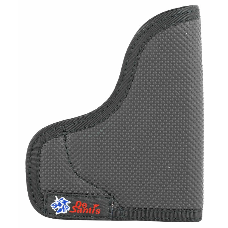 DeSantis N38BJG2Z0 Nemesis Pocket Holster Black Rubberized Fabric Right Hand