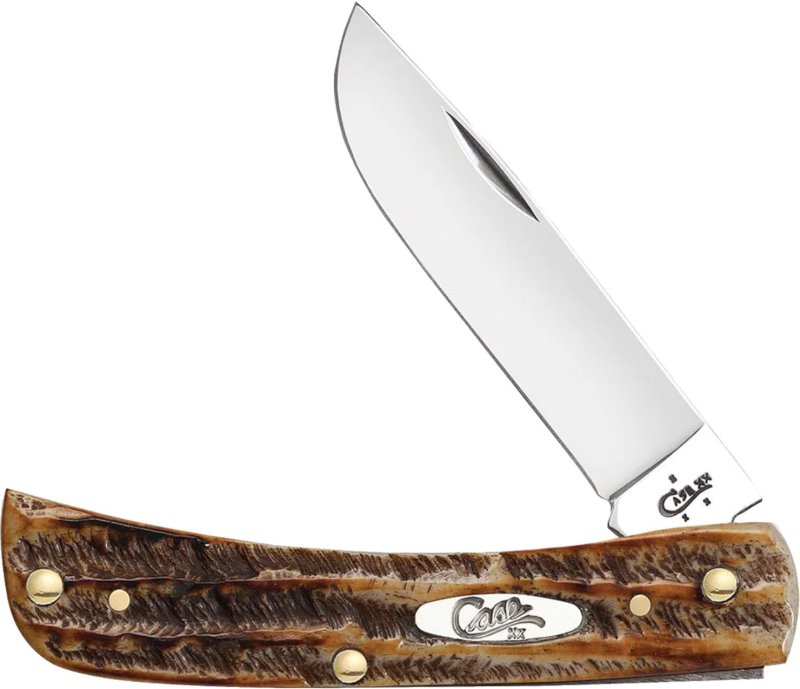 Case Cutlery Sod Buster Jr. 65310 6.5137SS 6.5 Bone Stag
