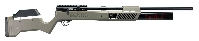 Umarex 2254832 Gauntlet 2 .22 PCP Air Rifle 1130 FPS Flat Dark Earth