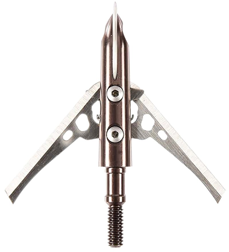 RAGE R38900 Two-Blade No-Collar Design 100gr Broadhead 3-Pack