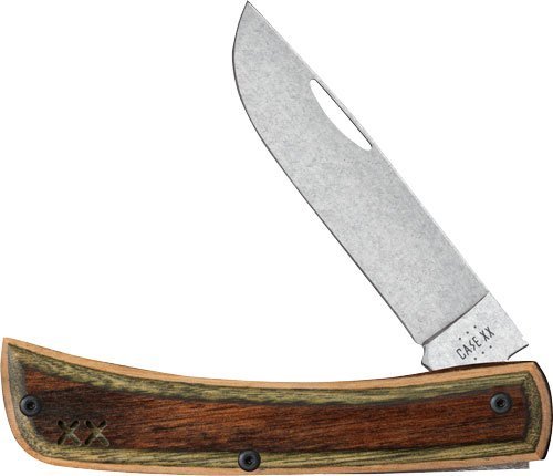 Case Cutlery Crossroads Series Sod Buster Brown/Green Lam