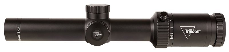 Trijicon Credo HX 1-6x24mm .223 Red BDC SFP Satin Black 30mm Tube