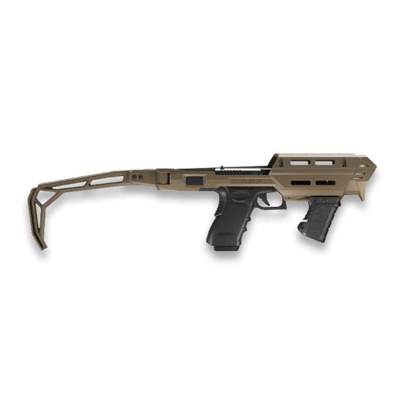 FAB Defense AMP Pistol Conversion Kit for Glock 17/19 FDE