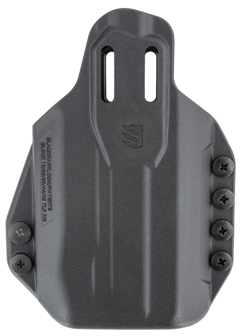 Blackhawk Stache IWB Holster 416302BK Glock 19 23 32 45 Black Polymer