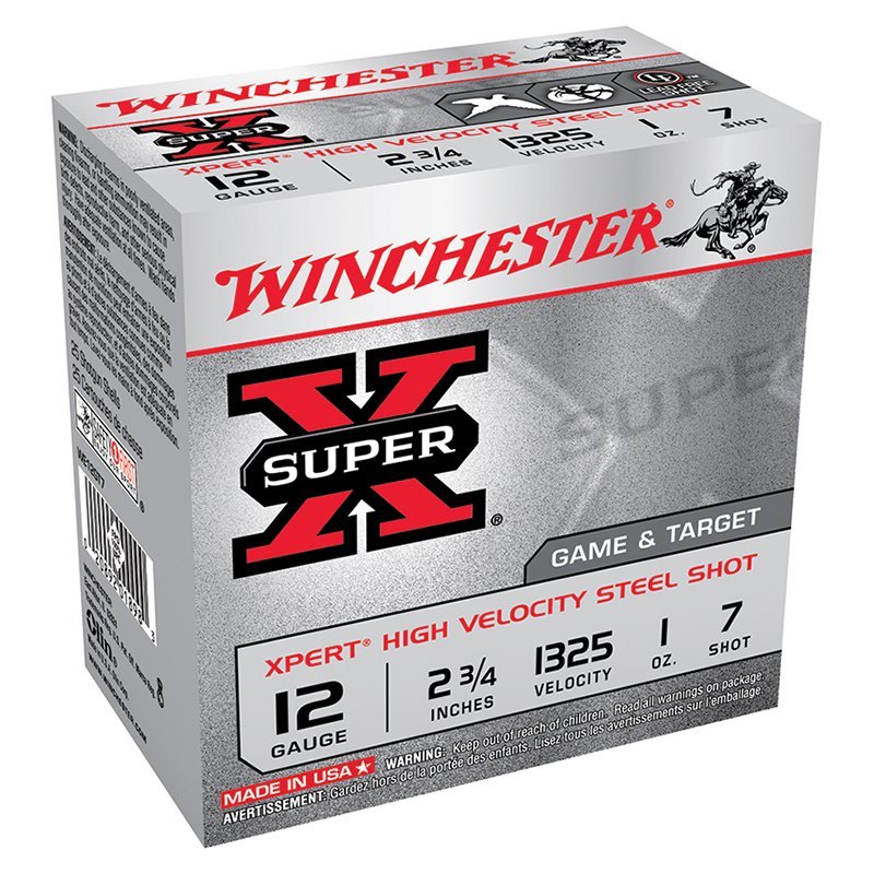 Winchester SuperX 12Ga 2.75" 1oz HV LF #7 Waterfowl Ammo