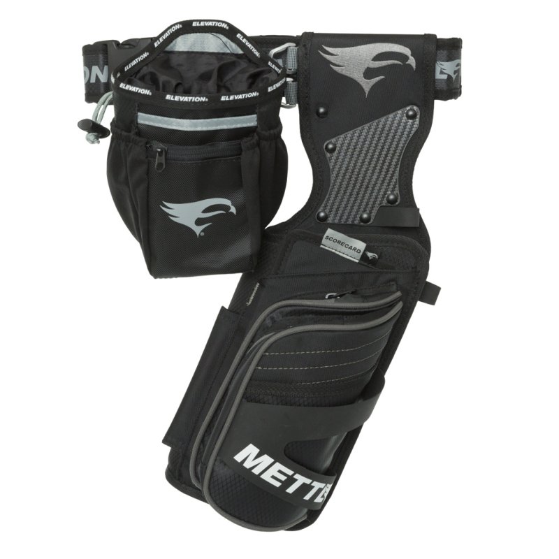 Elevation Mettle Field Quiver Black Left-Hand 3-Stage Arrow Bay
