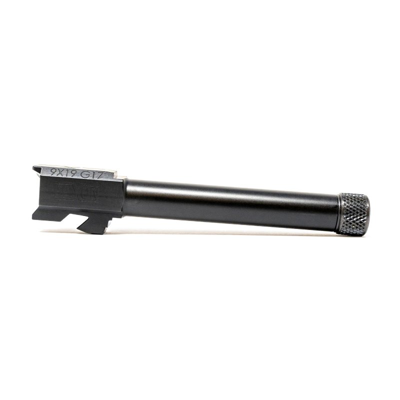 Faxon Firearms GA910N17NGQ-T 9mm Threaded Barrel Glock 17 Gen 1-4 Black