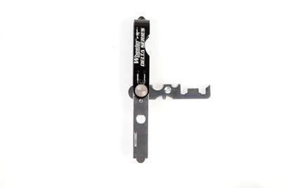 Wheeler 1078195 Delta Series Compact Carbon Multi-Scraper, Stainless Steel, Cleans 11 Bolt Carrier Group Surfaces, AR Pistol Grip Storage