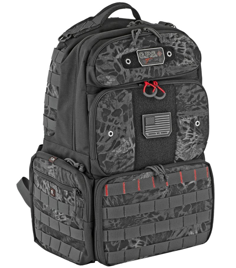 GPS T1913BPP Prym1 Blackout 1000D Polyester Tactical Backpack