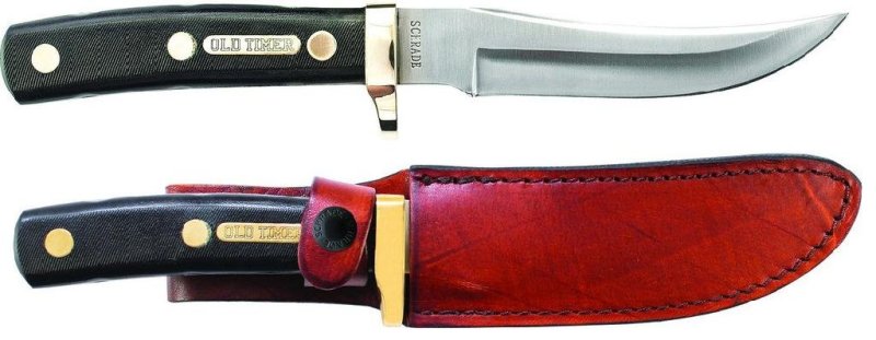 OLD 1187199 5" Blade 9.3" Overall 7Cr17 Stainless Leather Sheath