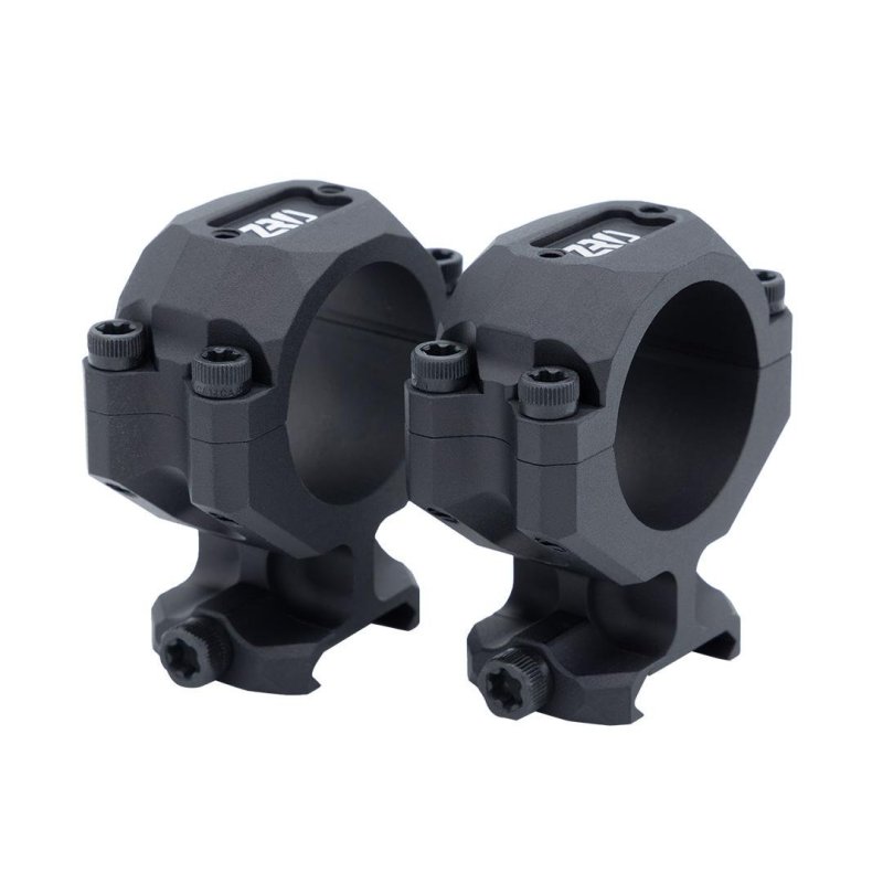 ZRO Delta Stealthcut 30MM Rings 1.25 In. Black Aluminum