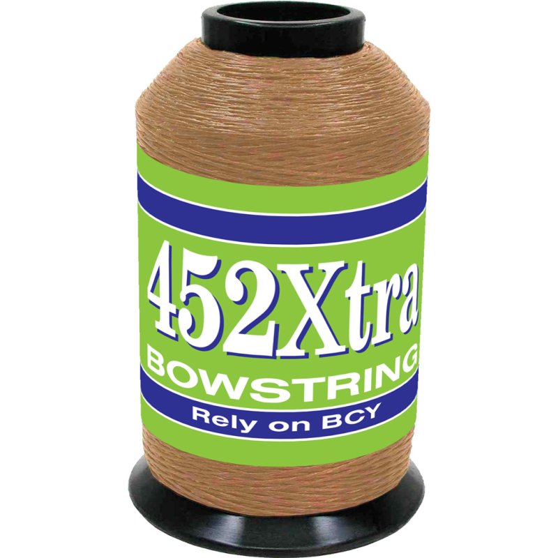 BCY 452Xtra Bowstring Material Tan 1/4 lb 67% Dyneema 33% Vectran String