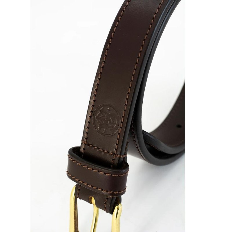 Cameleon S&W Men's Adjustable 38''/40'' Brown Leather EDC Belt