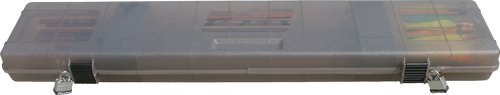 MTM Compact Arrow Case Smoke BH-18S-41 Grey Holds 18-24 Arrows, Fits Soft Bowcase Pockets, Snap Lock Latch