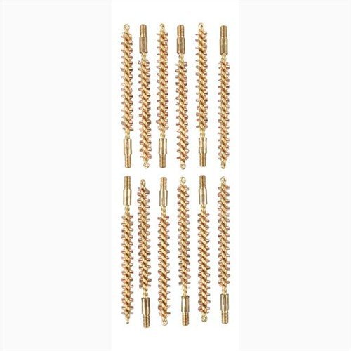 Brownells Special Line Brass Rifle Brush 243/25 Caliber 12 Pack