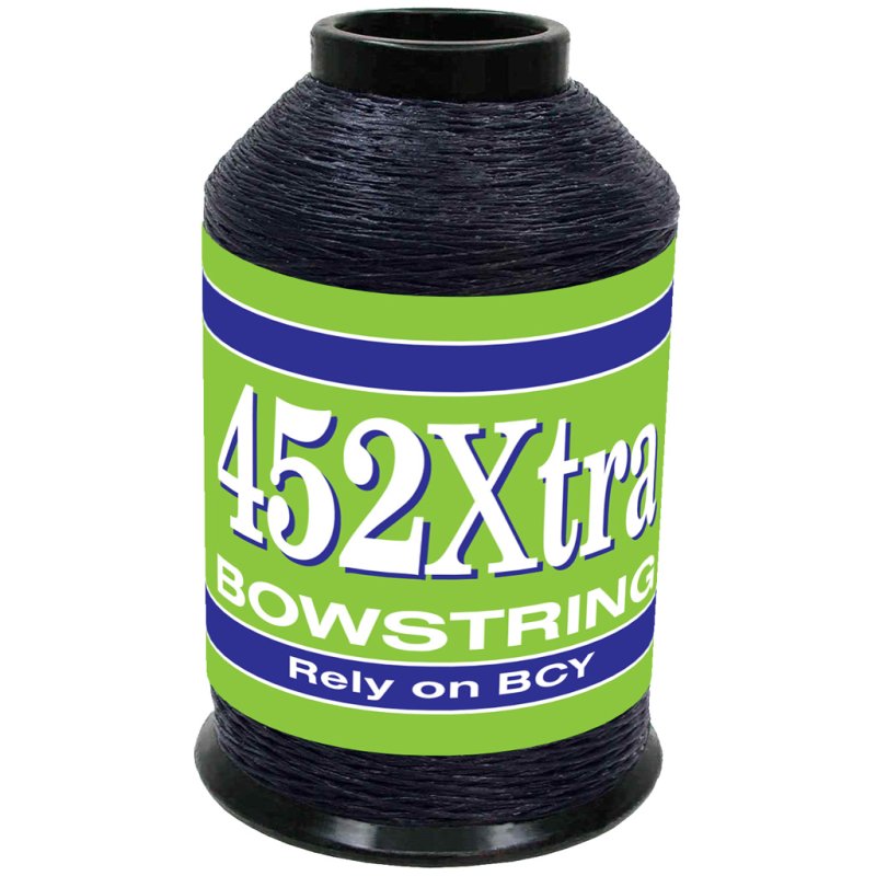 BCY 452Xtra Bowstring Material Black 1/4 lb 67% Dyneema 33% Vectran String