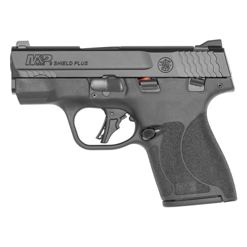 Shield Plus Micro-Compact 9MM: 3.1" Barrel, 10-Round, Polymer Grip, Black