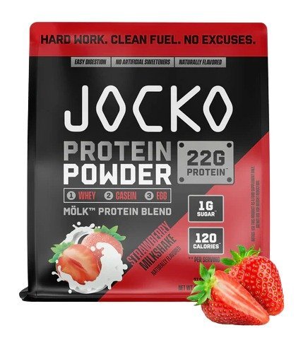 Jocko Strawberry Protein Powder Bag
