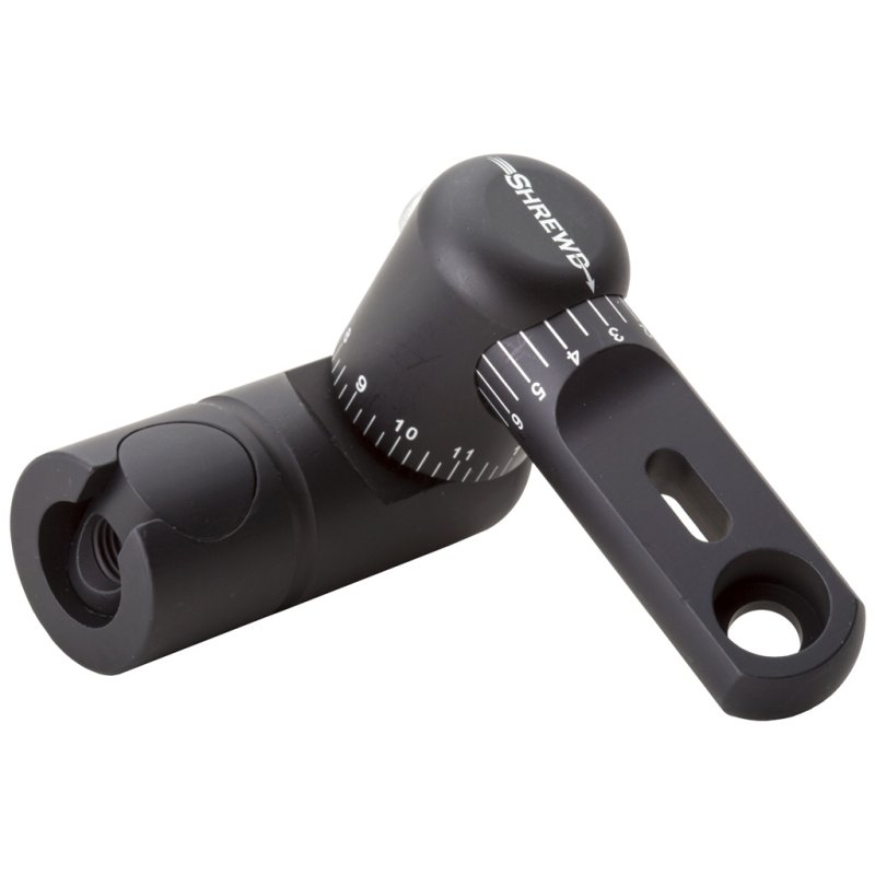 Shrewd Archery Single Adjustable V-Bar Matte Black SMAVB1MBK
