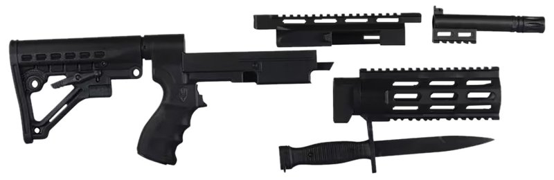 ProMag Archangel AA597R AR-15 Style Conversion Stock Black 6-Position