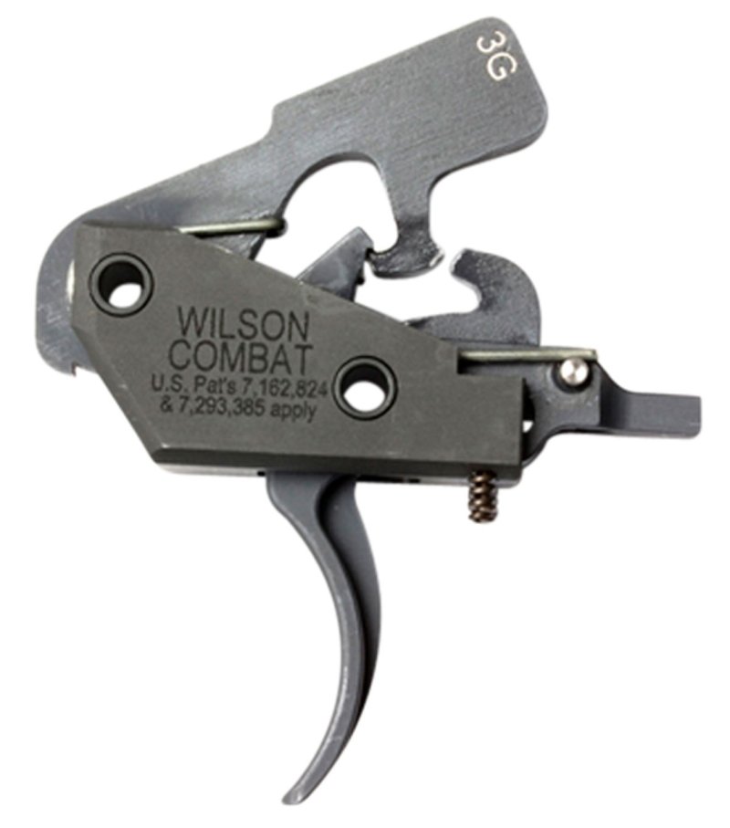 Wilson Combat TRTTU3G Tactical Trigger Unit 3.5-4 lb Pull Black Finish