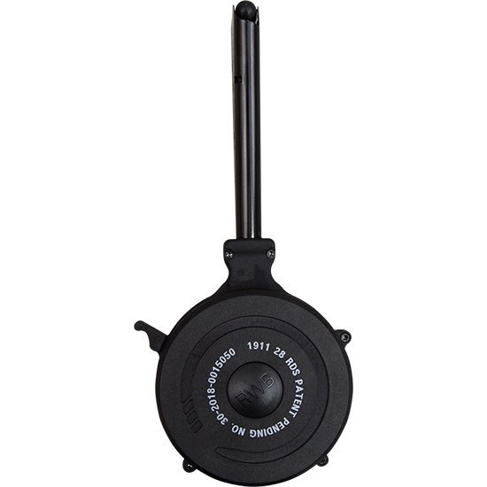 Red Rock Gear 1911 Drum Magazine .45 ACP 28 Rounds