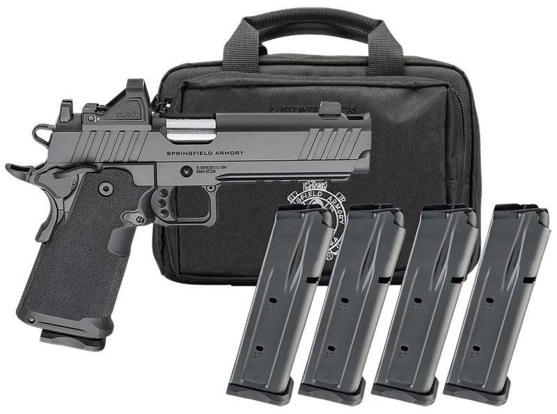 Springfield PH9119AOSLC 9mm 10Rd Optics Ready Tactical