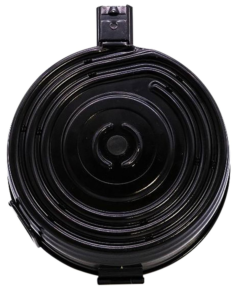 KCI USA KCIMZ004S AK-47 75rd Drum Magazine 7.62x39mm Black Steel