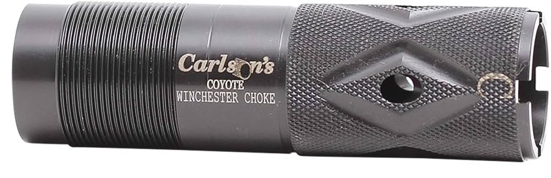 Carlson's 30040 Choke Tubes, 12 Gauge, Coyote Hunting, Ported, Black, 17-4 Stainless Steel, Extended, Ideal with Hevi-Shot/Bismuth/Lead, Dense Patterns, Waterfowl/Predator Use