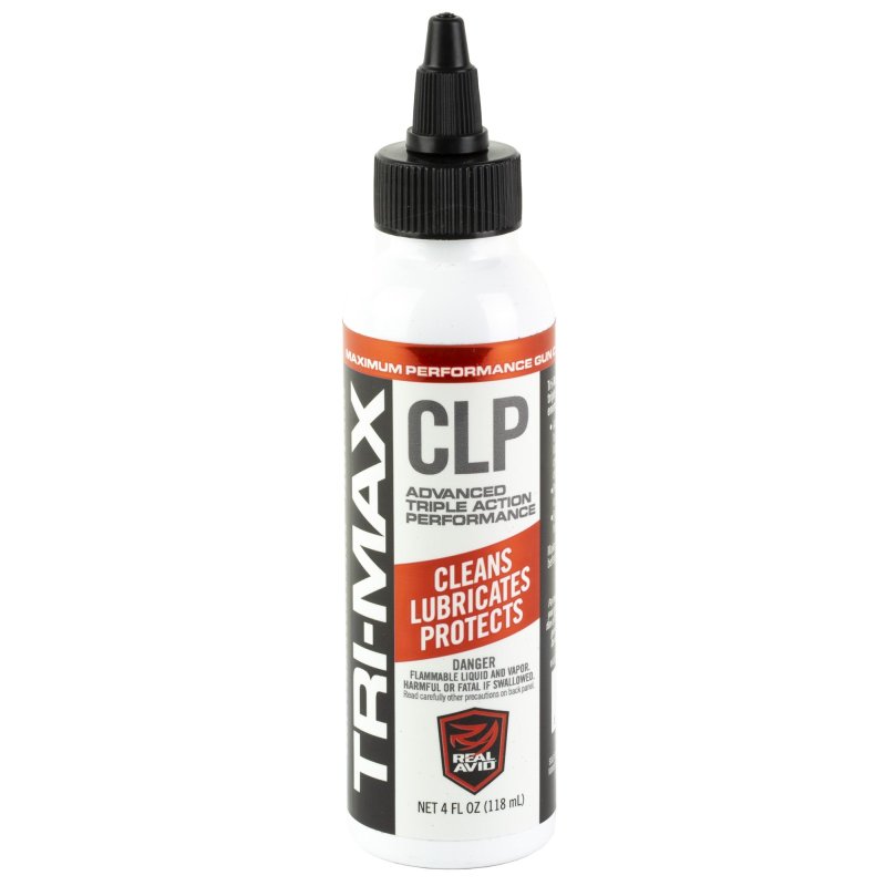 Real Avid Tri-Max CLP 4 oz Squeeze Bottle Precision Gun Cleaner