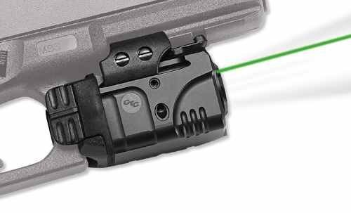 Crimson Trace CMR-204 Green Laser 5mW 100 Lumen Light Polymer Black