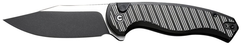 Civivi C23040B1 Stormhowl 3.3" Black Aluminum Stonewash Knife
