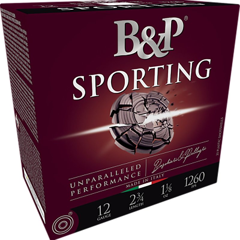 Baschieri & Pellagri 12B1SH75 12 Gauge 2-3/4" 1oz #7.5 250 Rounds