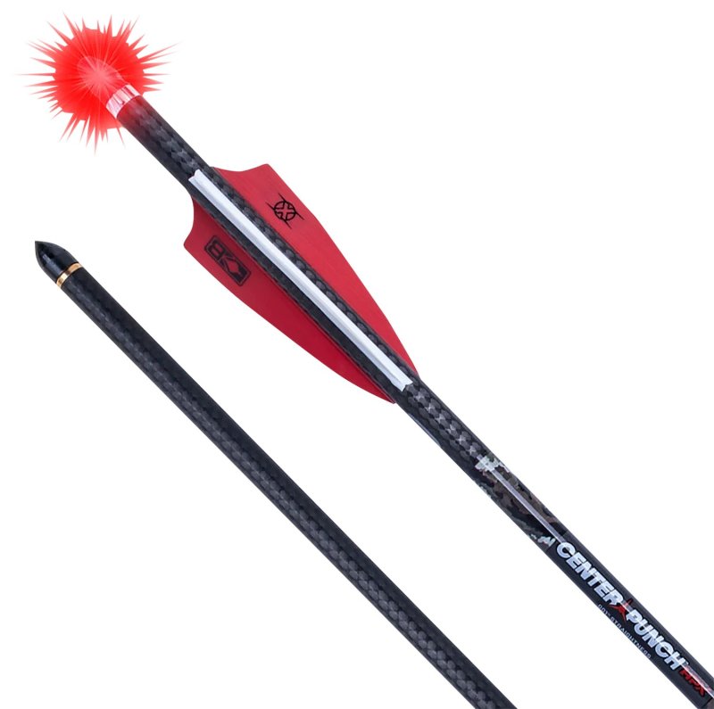 TenPoint HEA7793 CenterPunch HPX 20" Carbon Arrows .001 Straightness Red