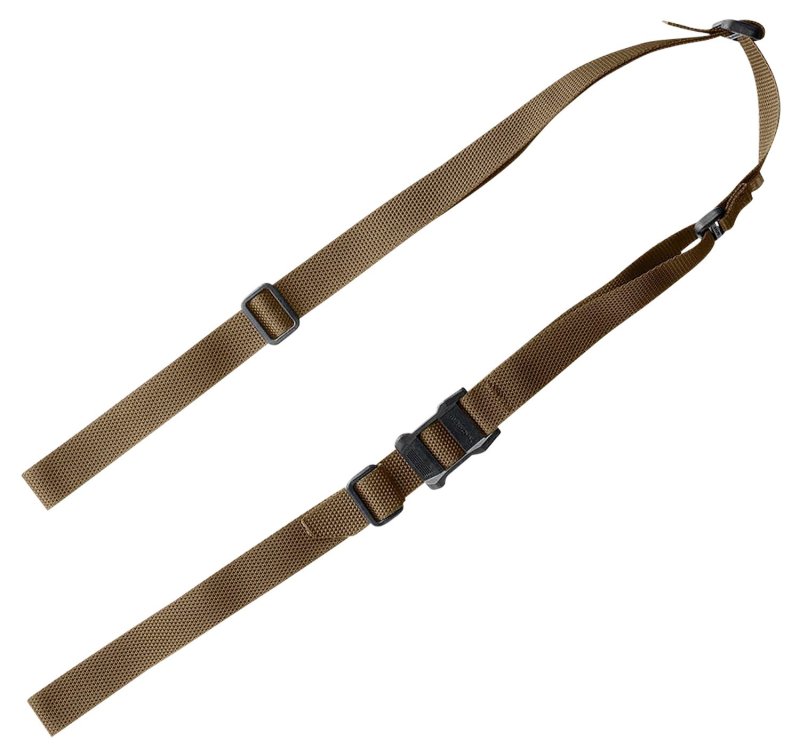 Magpul MAG1312COY MS1 Lite Sling Coyote Nylon 48"-60" Rifle Sling