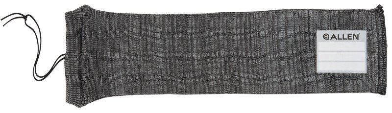 Allen 13170 Handgun Sock 14 in Gray Silicone-Treated Knit Custom ID