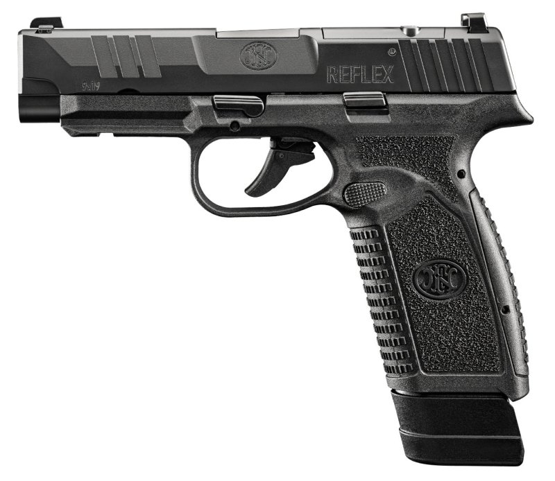 FN America 66-101759 Reflex XL 9mm Pistol 15/18 Rd Tritium Sights Black