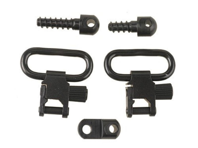 Uncle Mike's 14612 Quick Detach Swivel 1 in Blued for Ruger 10/22