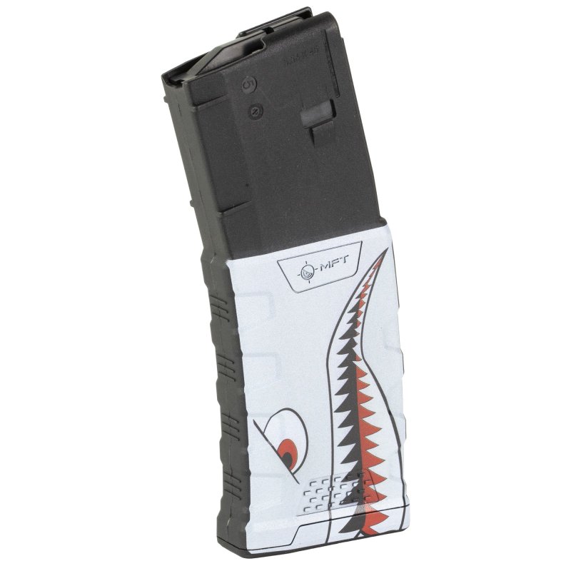 Mission First Tactical EXDPM556D-C-AR10W 223 Rem 30-Rd Shark Graphic