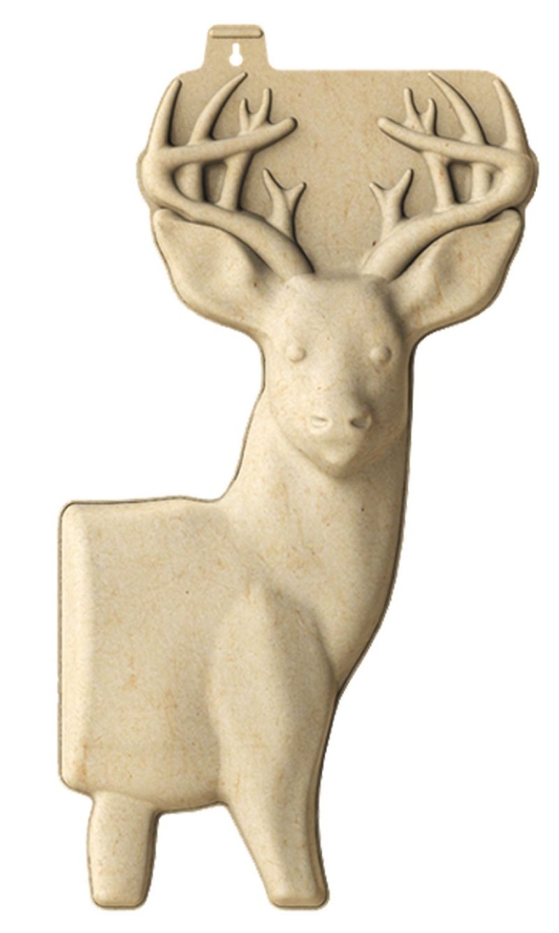 Birchwood Casey 3DTDTDEER 3D Deer Target 31.25"x17" Tan 3-Pack