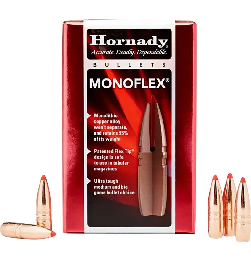 Hornady MonoFlex 30310 30 Cal .308 140gr Copper Polymer 50 Box