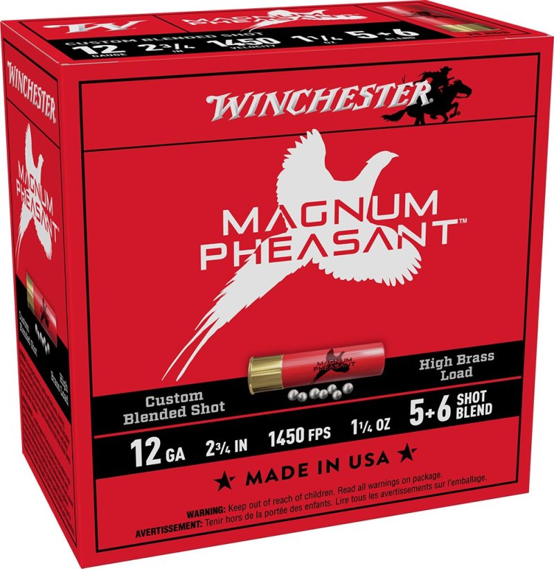 Winchester Win Mag Pheasant 12GA 2.75In #5-6 1-3/8Oz 25Rd