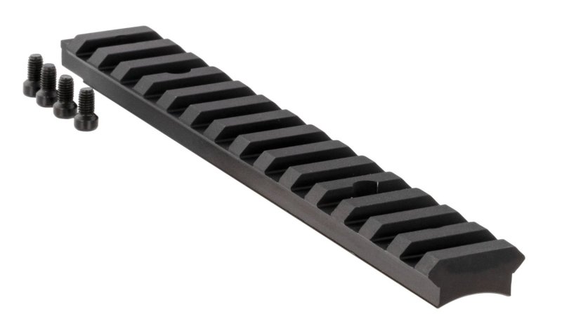 Ruger 90671 Picatinny Rail Black Anodized Aluminum Fits American Rifle