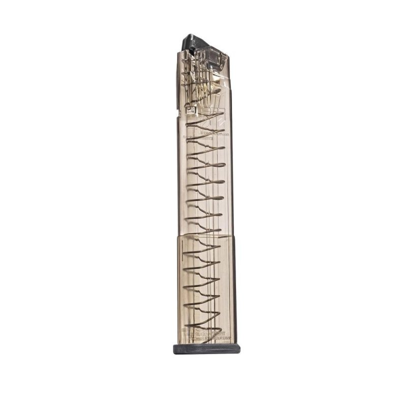 Elite Tactical Systems Omega 9mm Luger 32rd Clear Polymer
