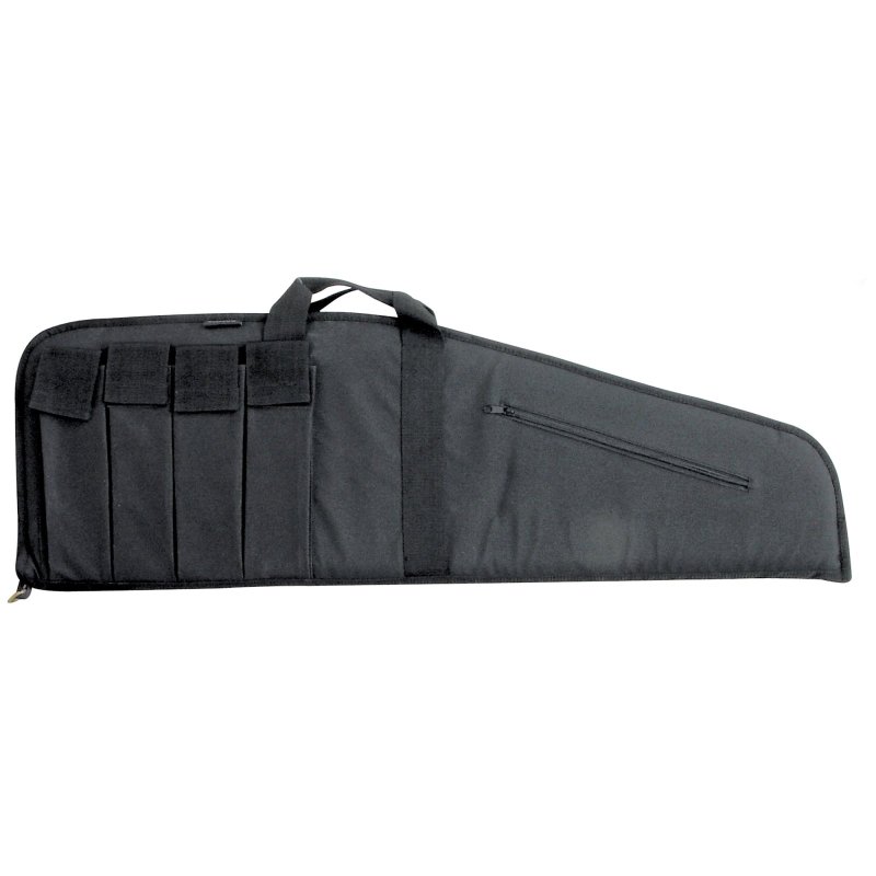 Bulldog BD421 Extreme Tactical 40 In Black Nylon Rifle Case with Pouches