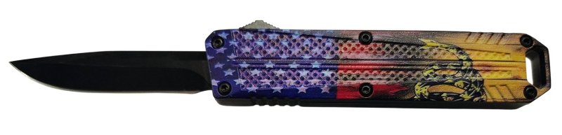 XCALIBER 728881687591 OTF SMALL DONT TREAD ON ME